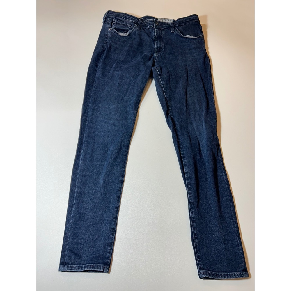 AG Adriano Goldschmied The Abbey Ankle Women's 29R Blue Mid Rise Super Skinny